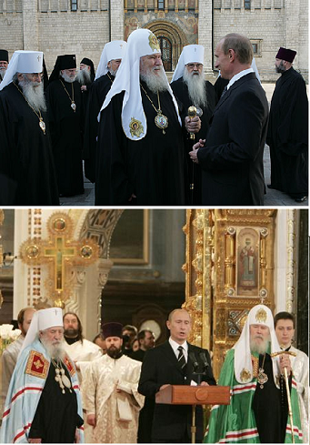 Putin Pious Orthodox