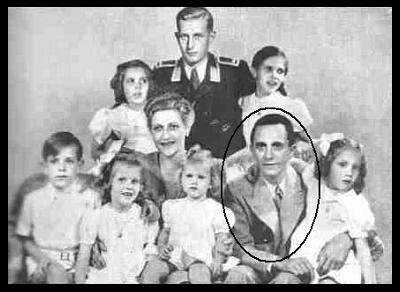 Goebbels with his family